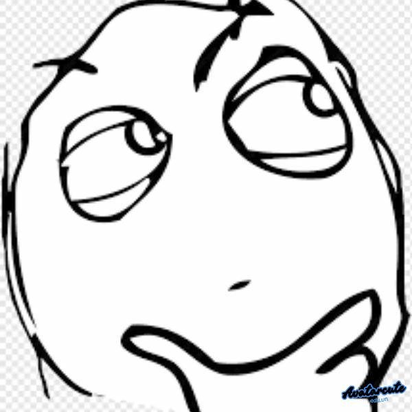 meme chống tay suy nghĩ