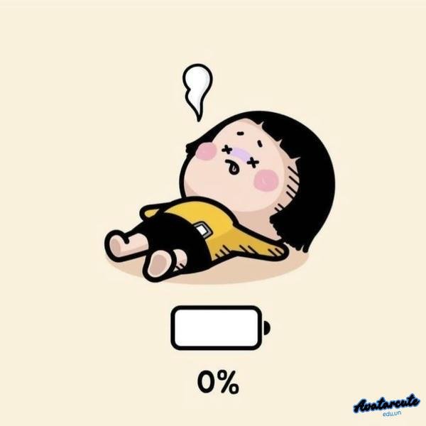 meme mệt mỏi còn 0 phần trăm