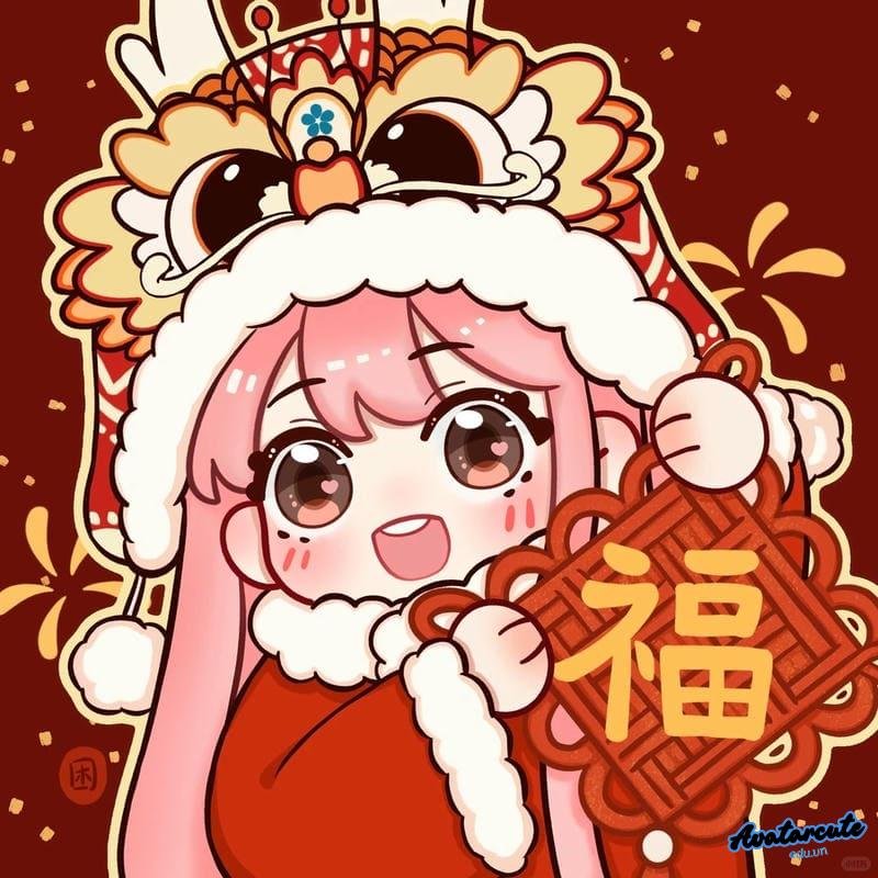 Album avatar meme tết độc quyền