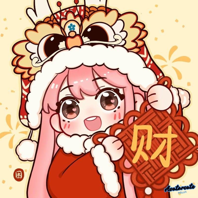 Ảnh avatar meme tết sắc nét