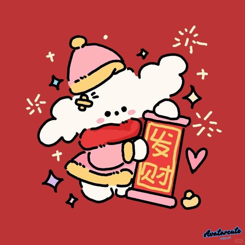 Bộ ảnh avatar meme tết miễn phí