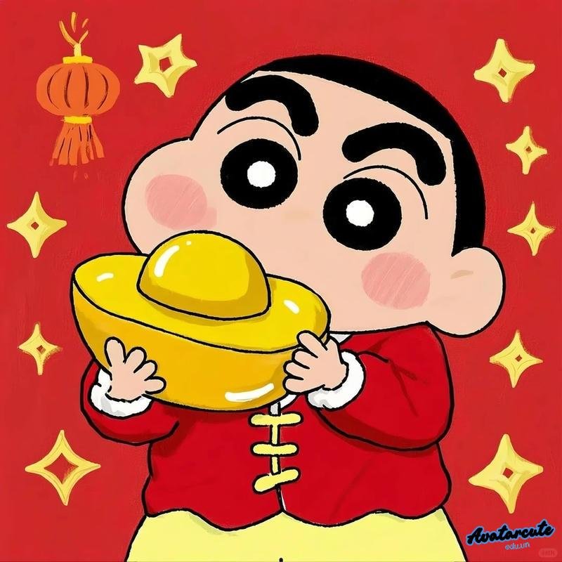 Bộ hình avatar meme tết sắc nét