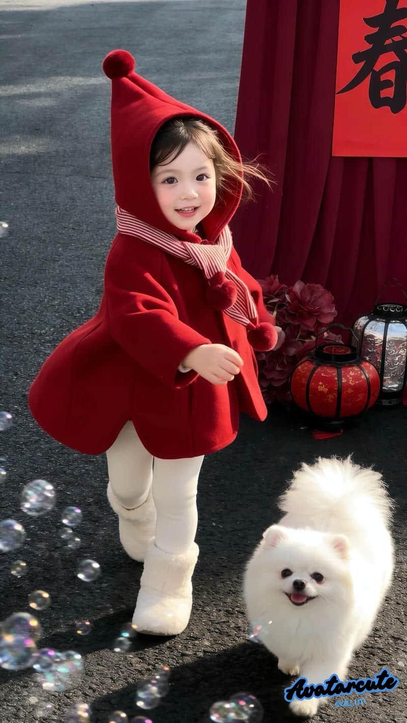 Bộ hình nền bé gái dễ thương cuốn hút