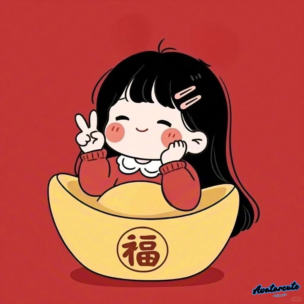 Bộ sưu tập ảnh avatar meme tết đẹp