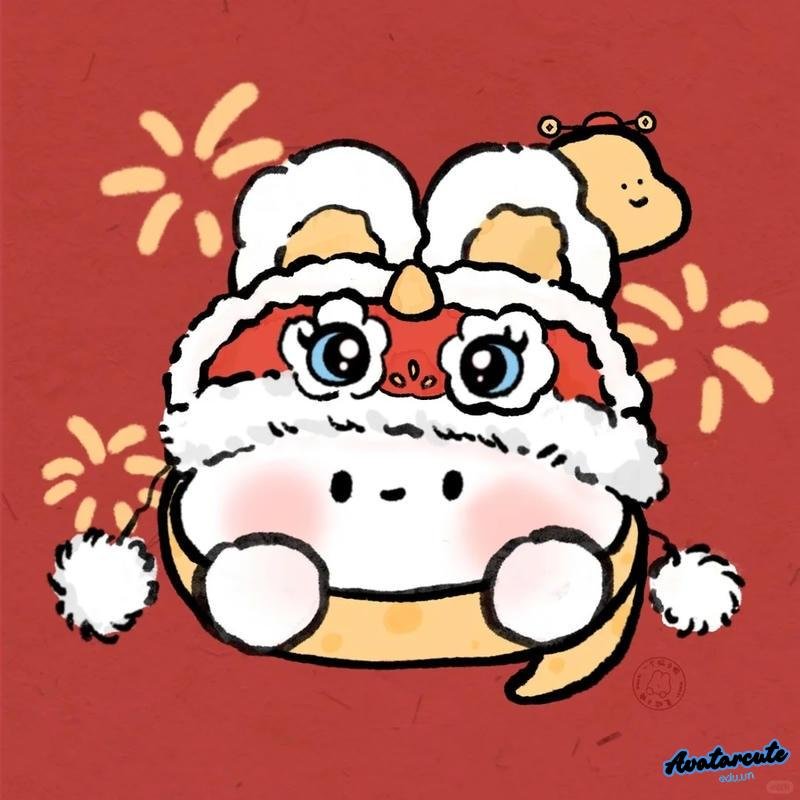 Bộ sưu tập avatar meme tết đẹp