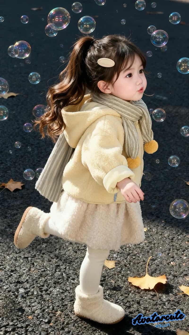 Bộ sưu tập hình nền bé gái dễ thương mới nhất