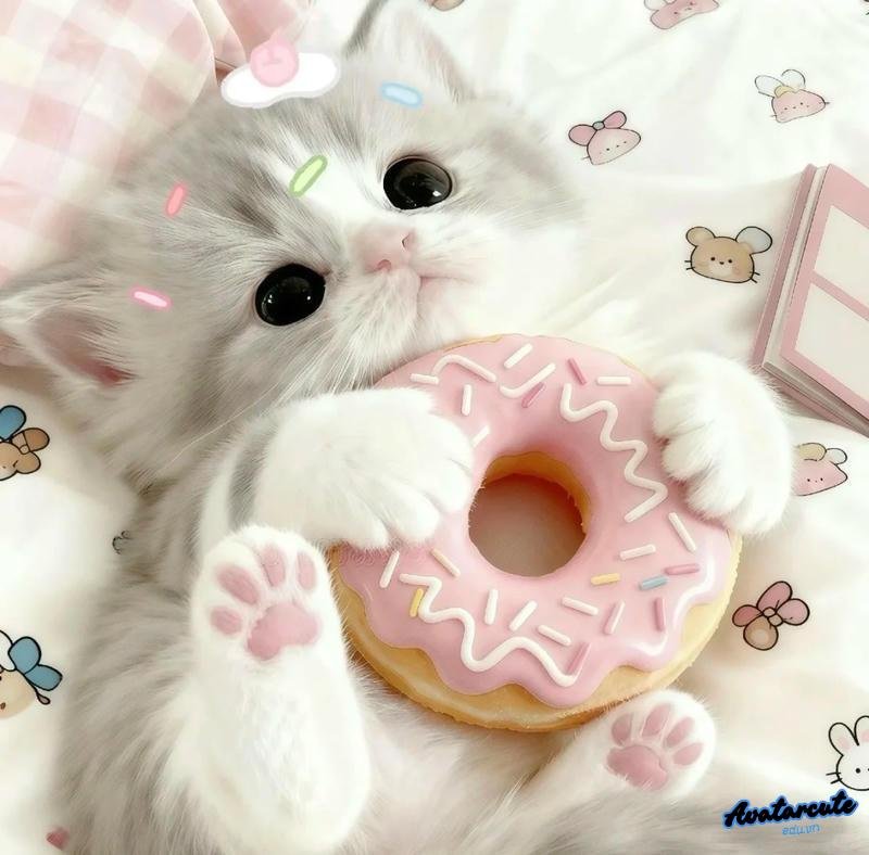 Loạt avatar mèo cuốn hút