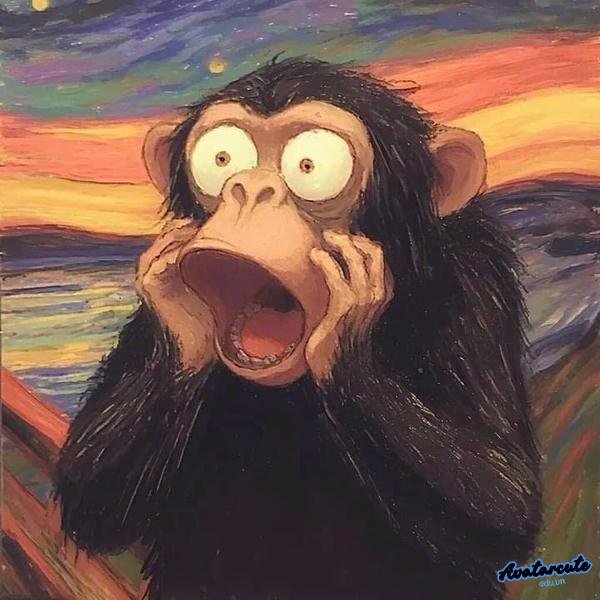 Meme Khỉ há mồm