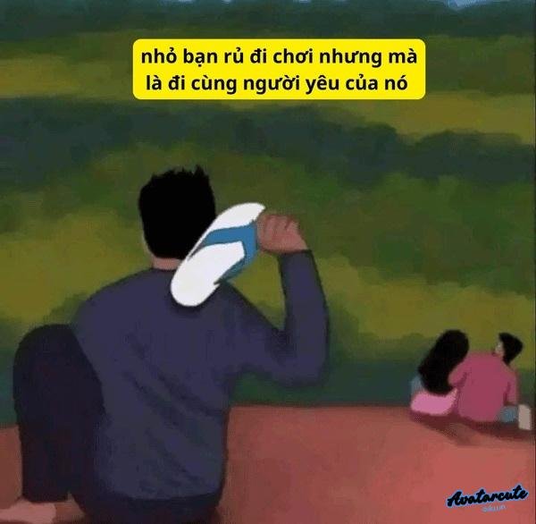 Meme hài chửi bạn