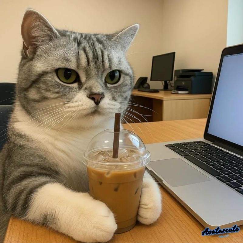 Tải về avatar mèo miễn phí