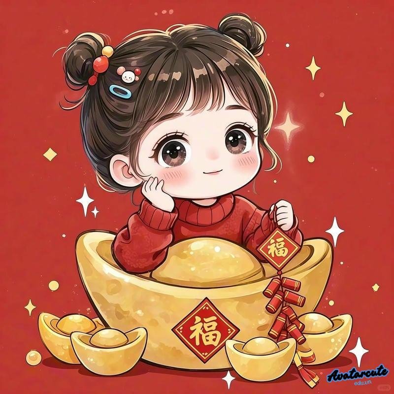 Tổng hợp avatar meme tết chất lượng