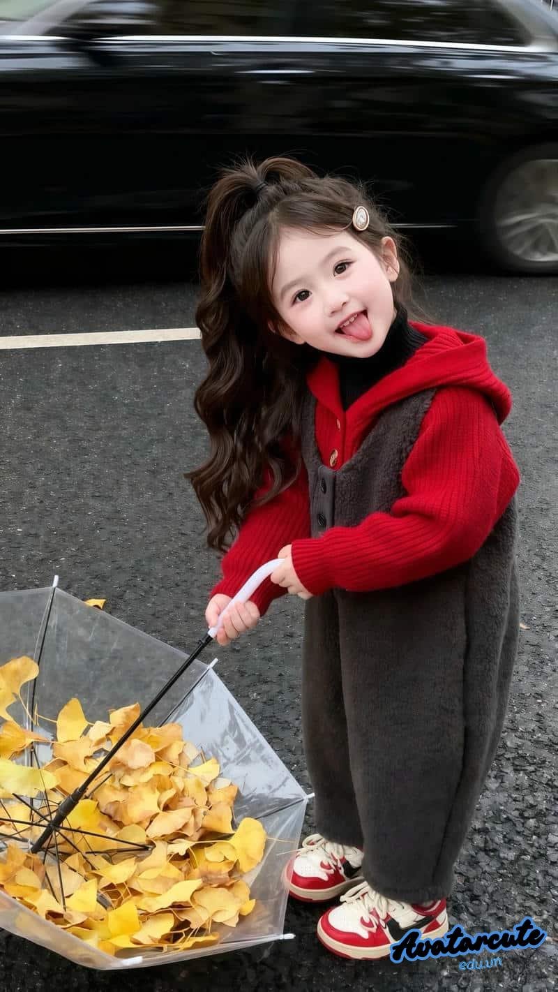 Xem hình nền bé gái dễ thương đẹp