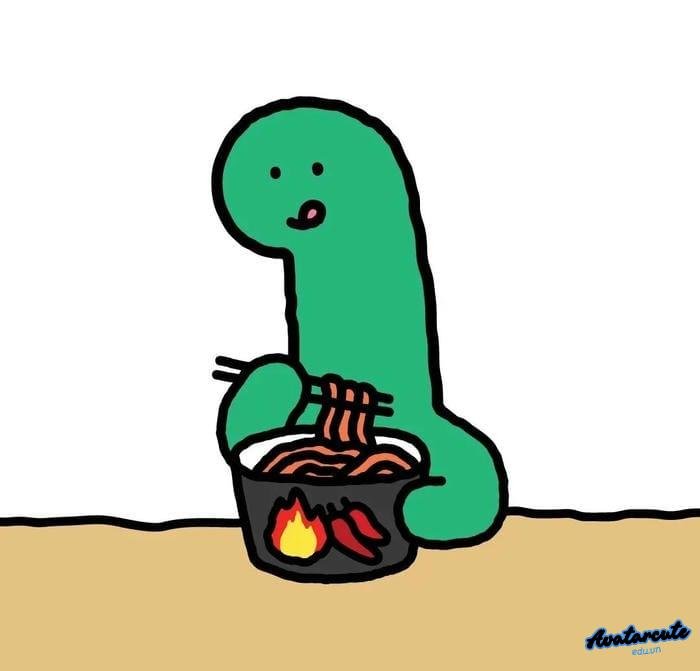 ảnh đại diện khủng long hoạt hình