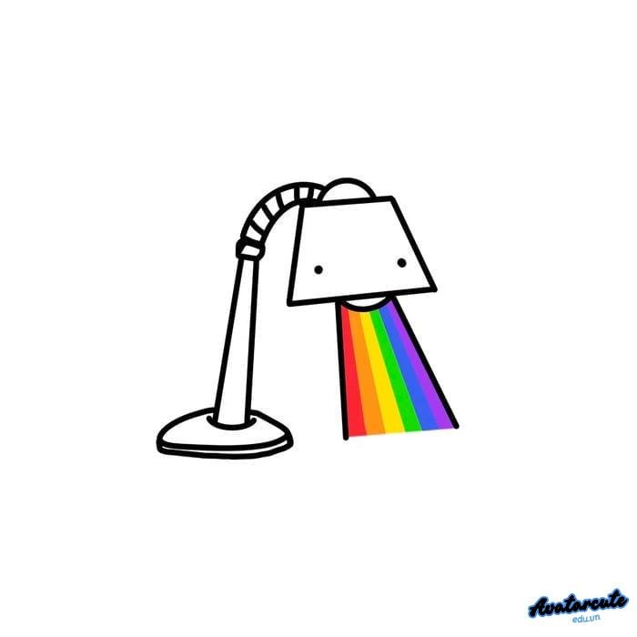 ảnh đại diện màu cờ lục sắc