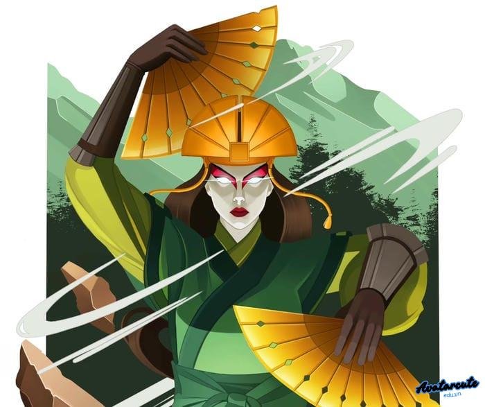 avatar kyoshi phong cách