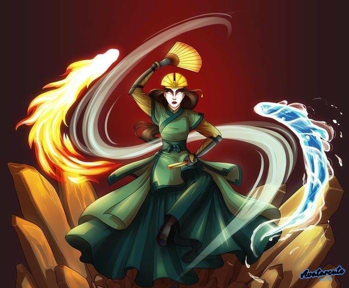 hình đại diện kyoshi bẻ lửa