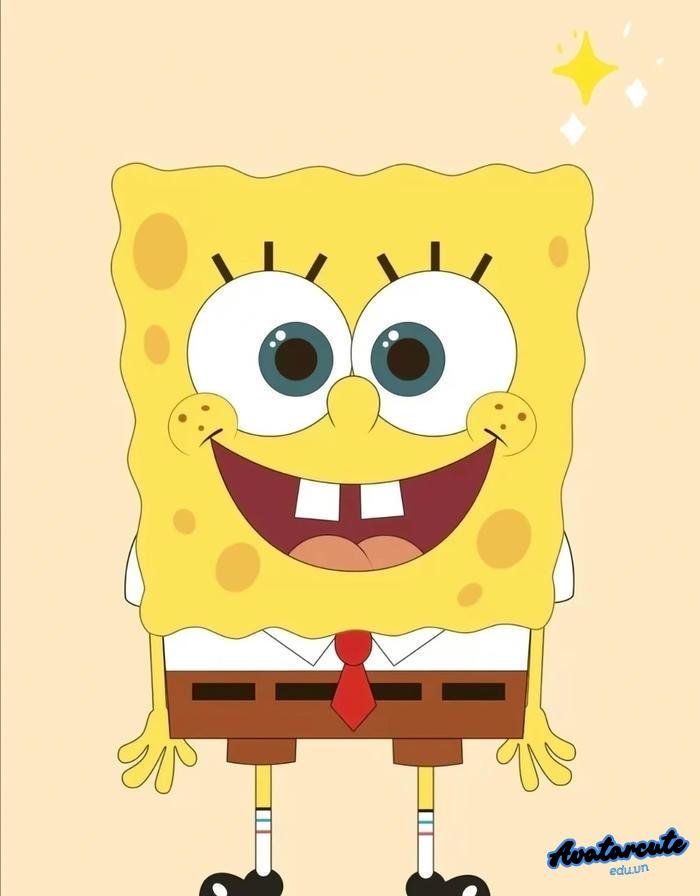 hình nền anime bọt biển full hd