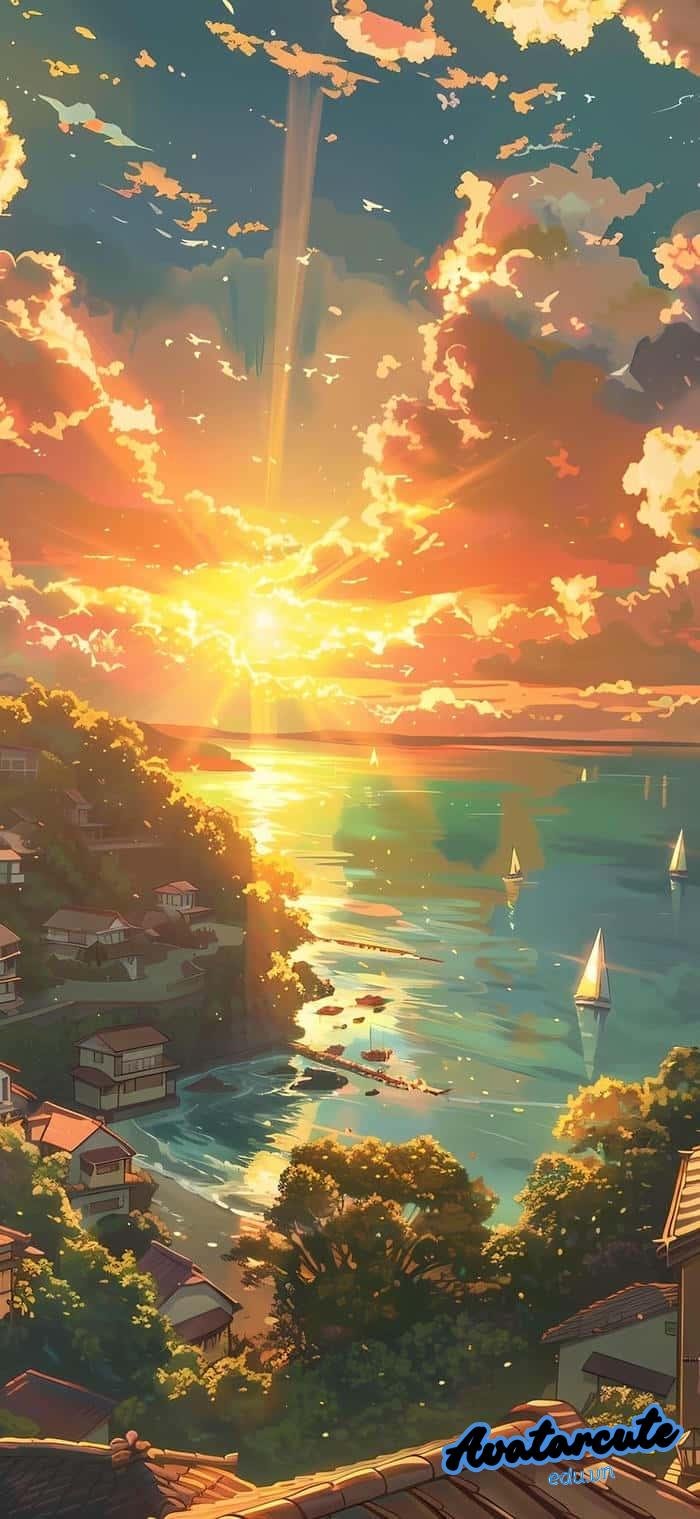 hình nền bình minh chất lượng 4k