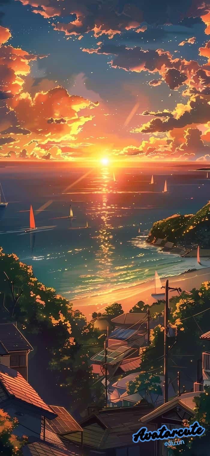 hình nền bình minh cực nét full hd