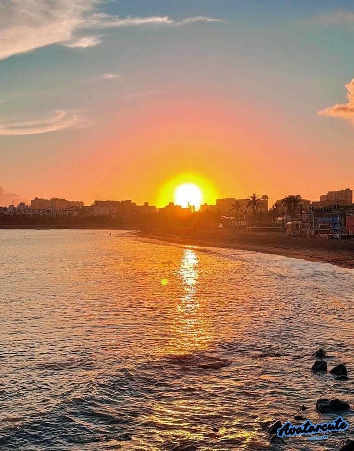 hình nền bình minh trên biển full hd