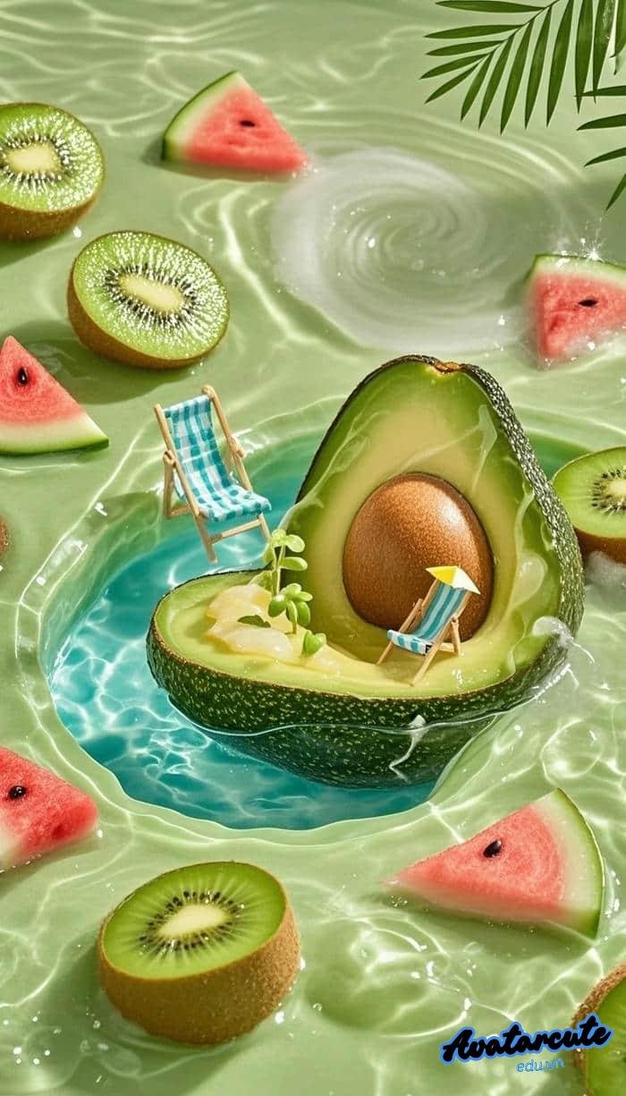 hình nền bơ chất lượng 4k