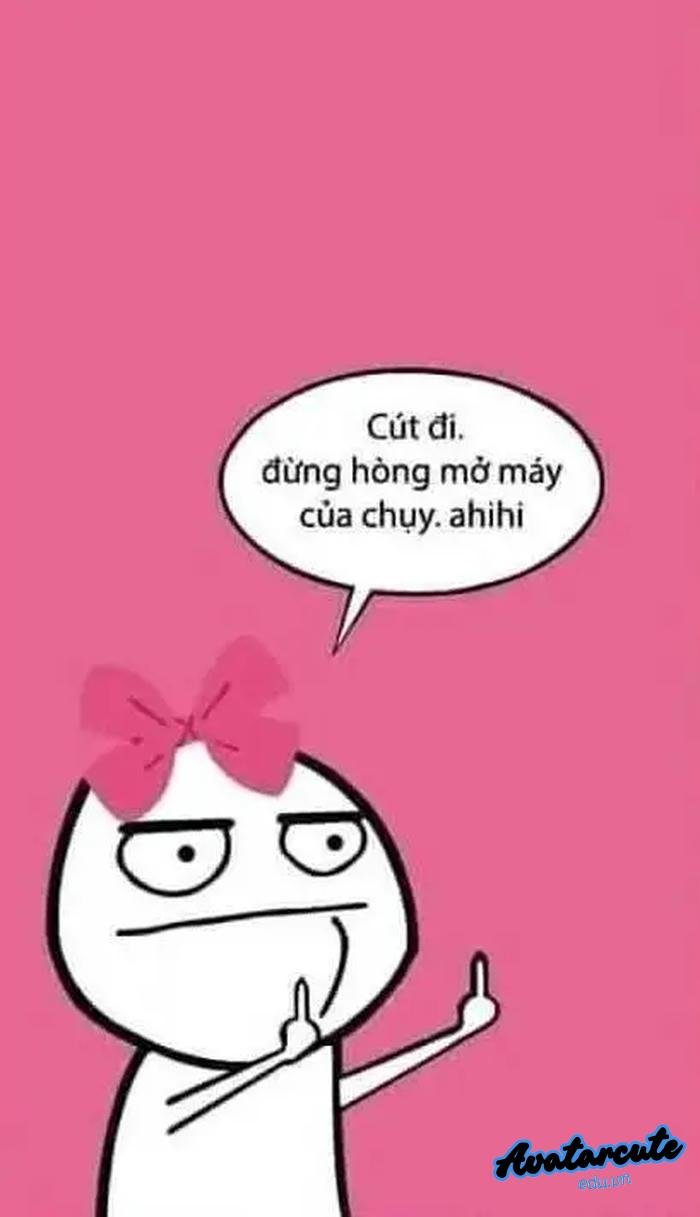 hình nền bỏ điện thoại tao xuống bực bội