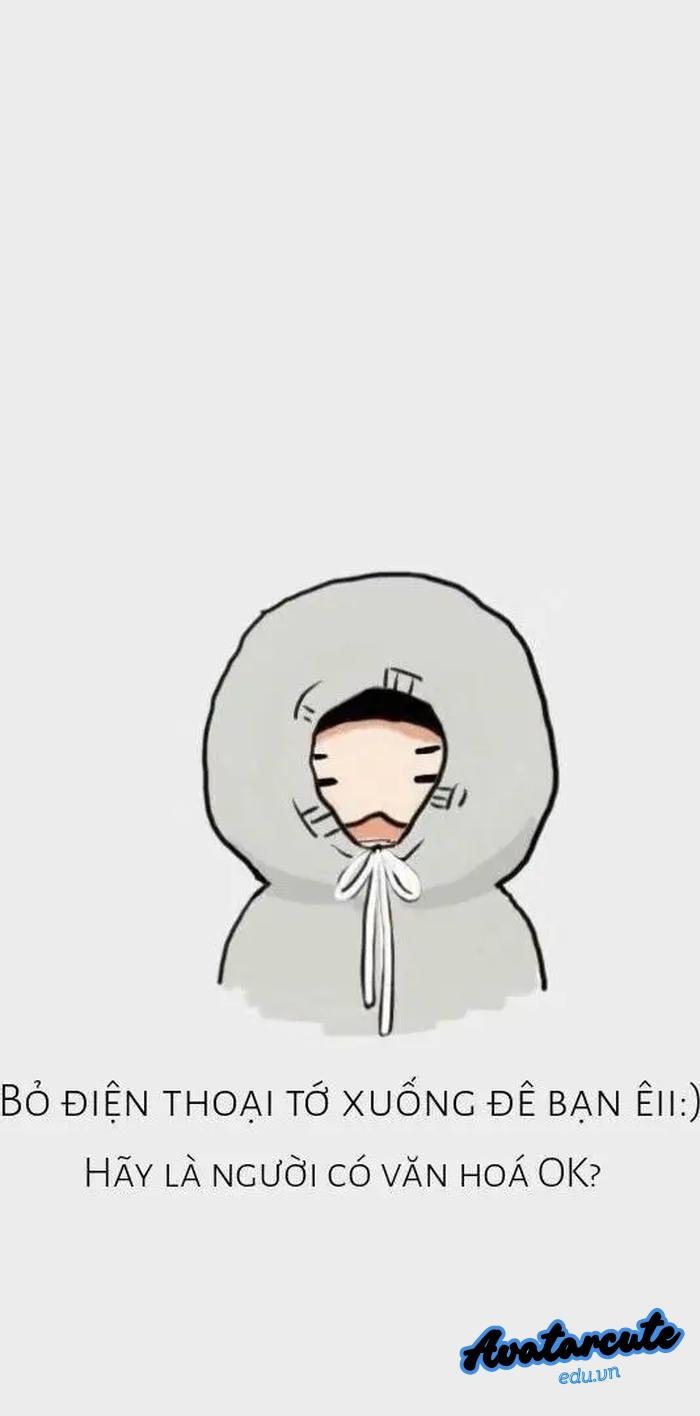 hình nền bỏ điện thoại tao xuống đẹp