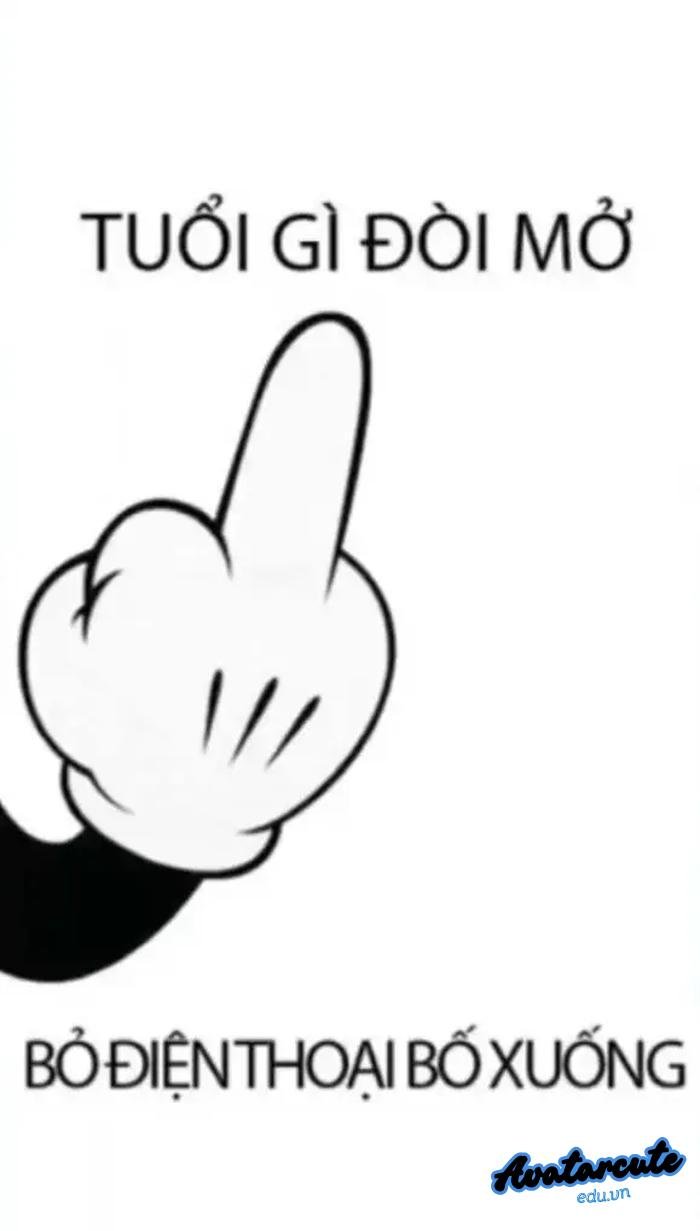 hình nền bỏ điện thoại tao xuống ghê gớm