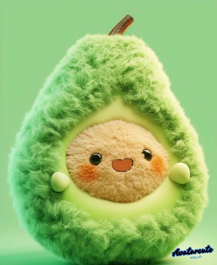 hình nền bơ tối giản hd