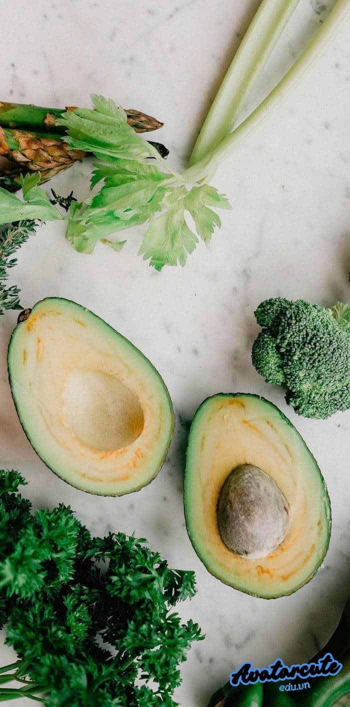 hình nền bơ xanh mát full hd