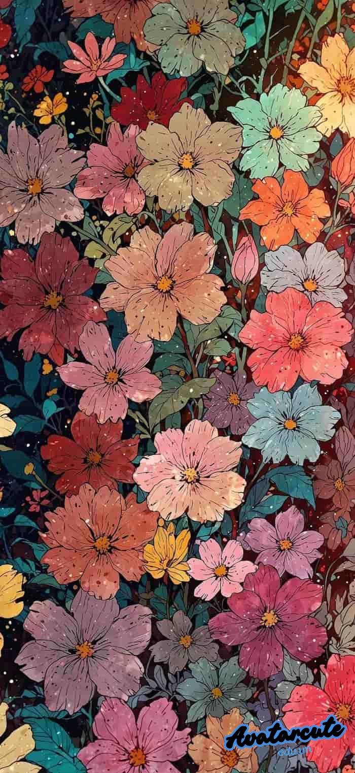 hình nền bông hoa nghệ thuật full hd