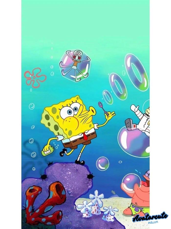 hình nền bọt biển tinh tế hd