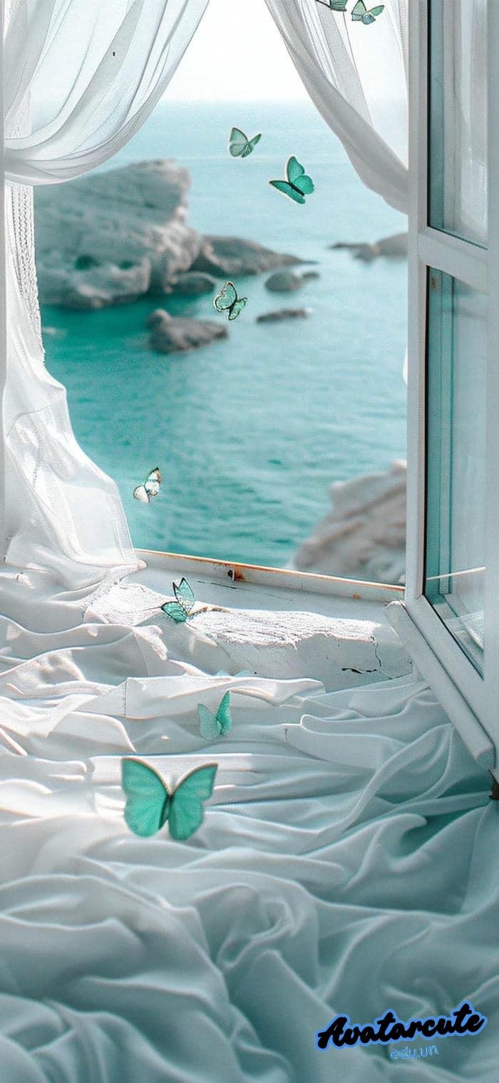 hình nền bướm cho điện thoại 4k