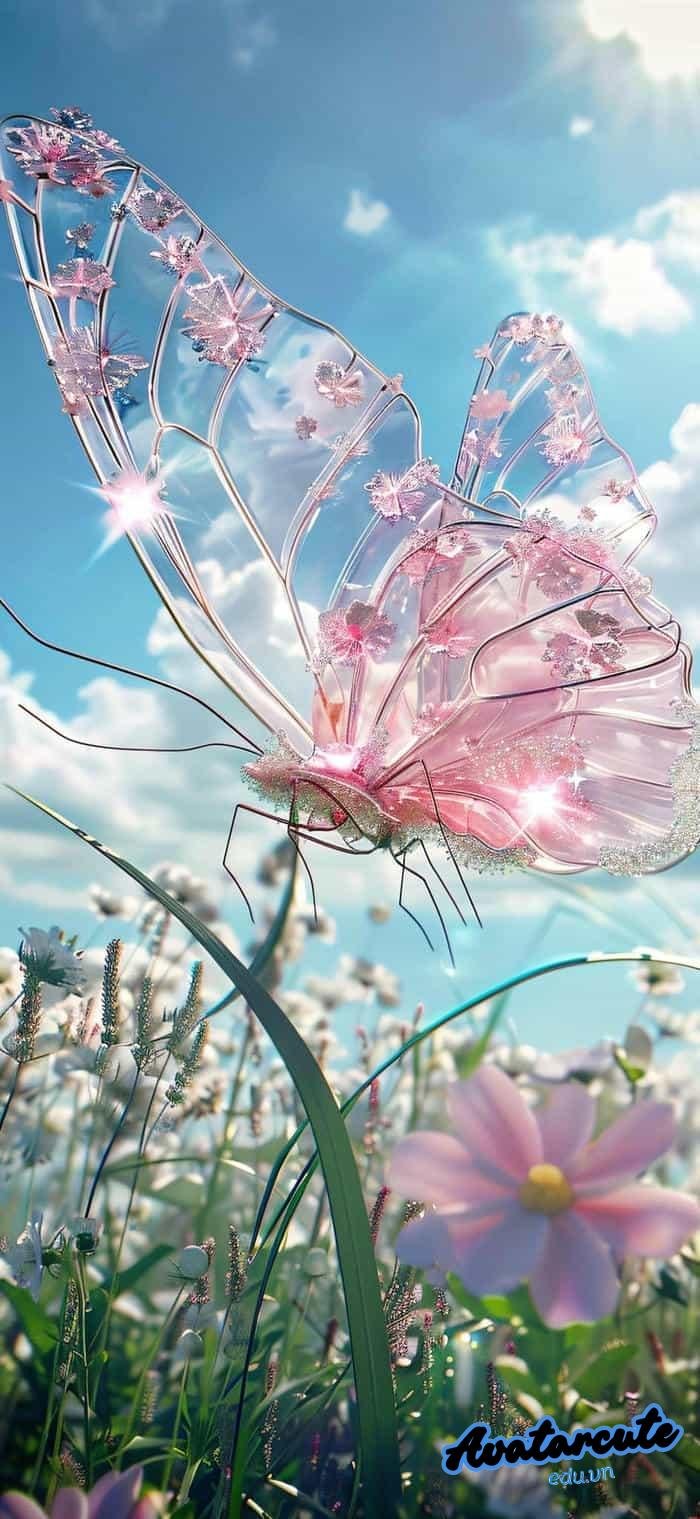 hình nền bướm nét