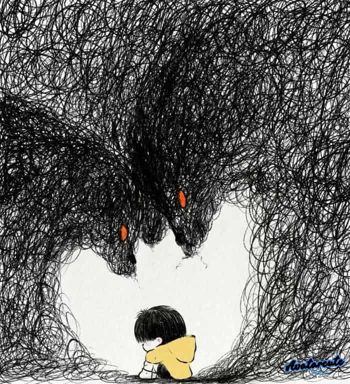 hình nền buồn cô đơn 4k