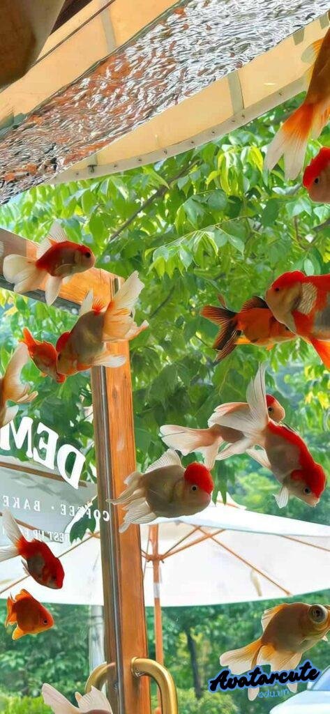 hình nền cá nghệ thuật nét