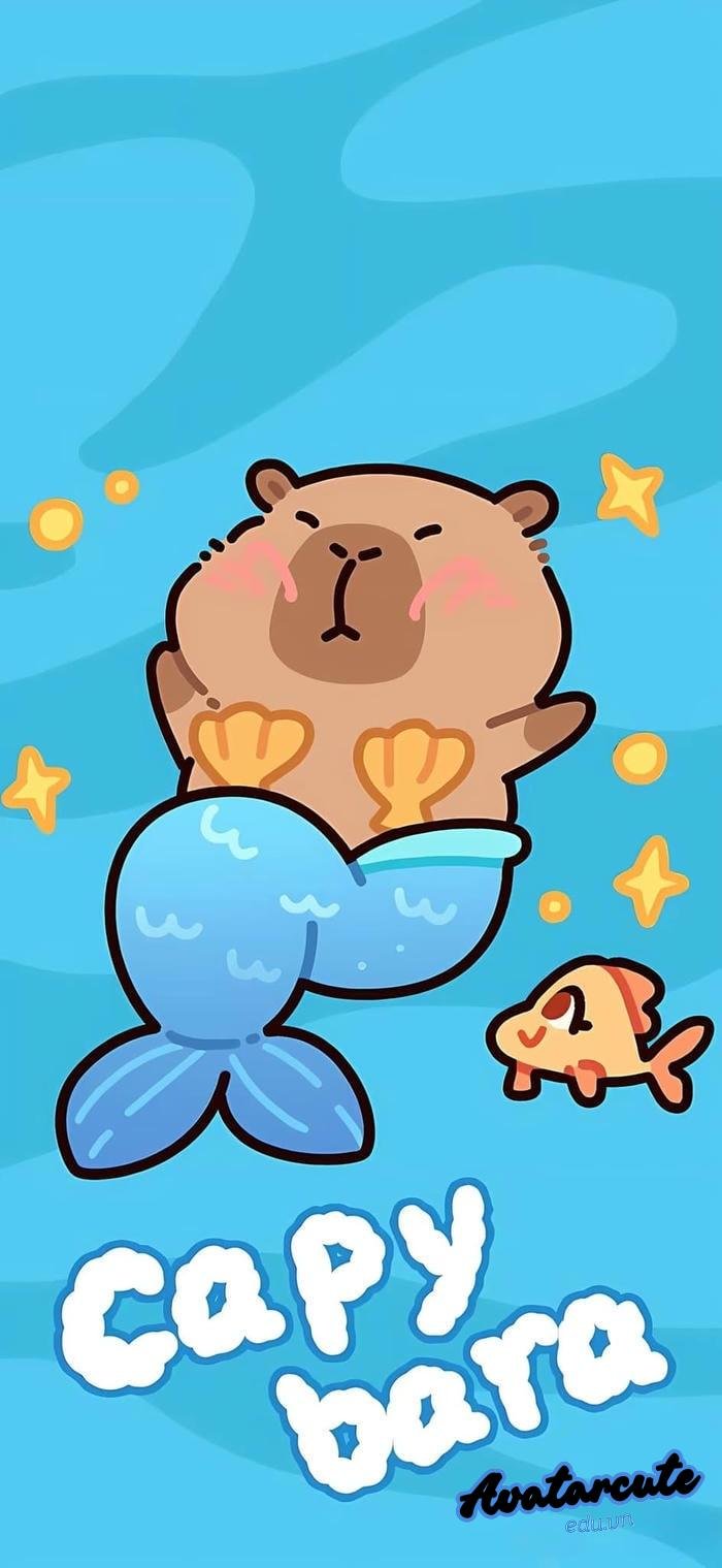 hình nền capybara 4k