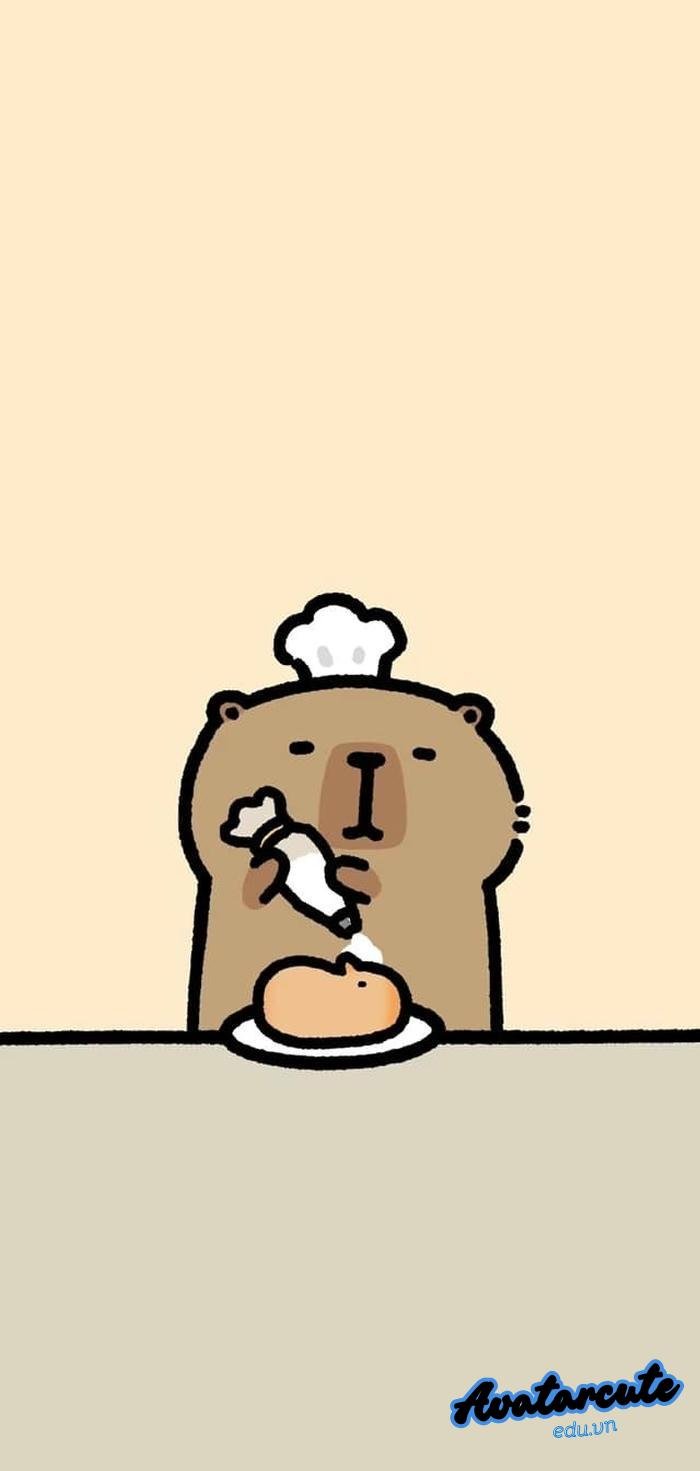 hình nền capybara chất lượng full hd