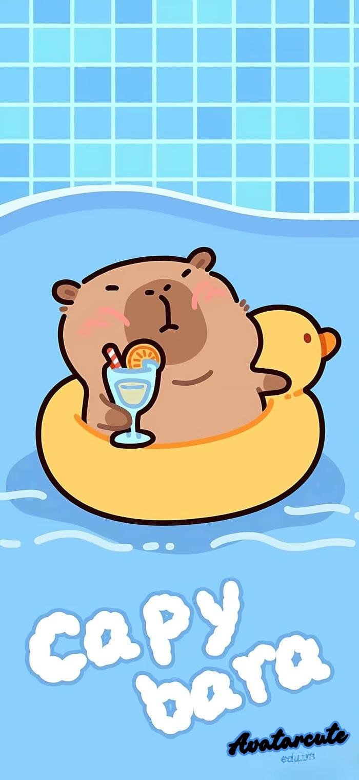 hình nền capybara cực nét full hd