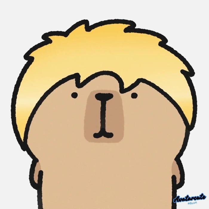 hình nền capybara cute 4k