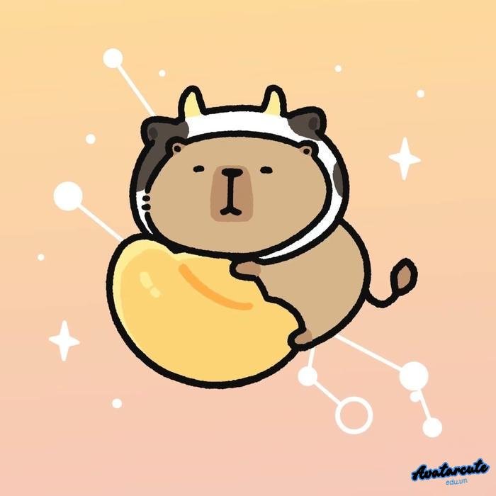 hình nền capybara hoạt hình hd