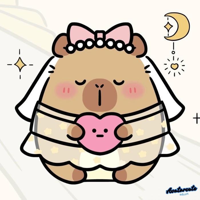 hình nền capybara lầy lội hd