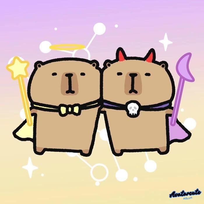 hình nền capybara nét