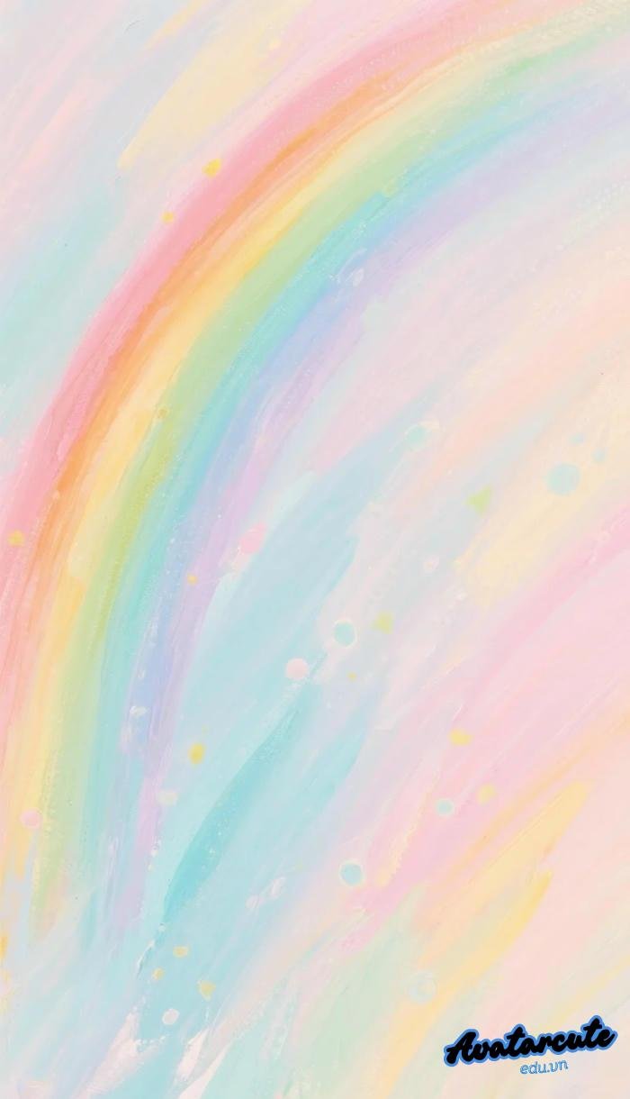 hình nền cầu vồng nghệ thuật full hd