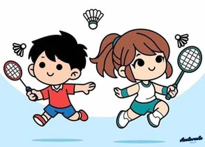 hình nền khoảnh khắc cầu lông 4k