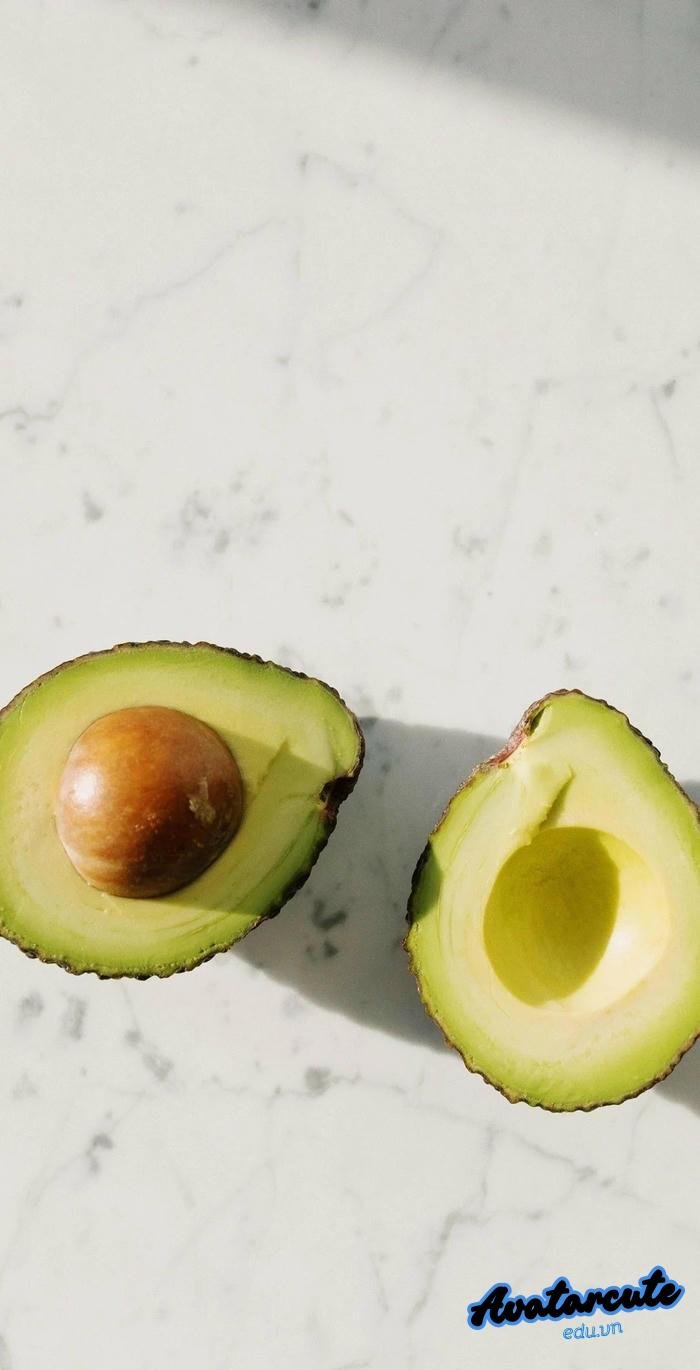 hình nền quả bơ dễ thương hd