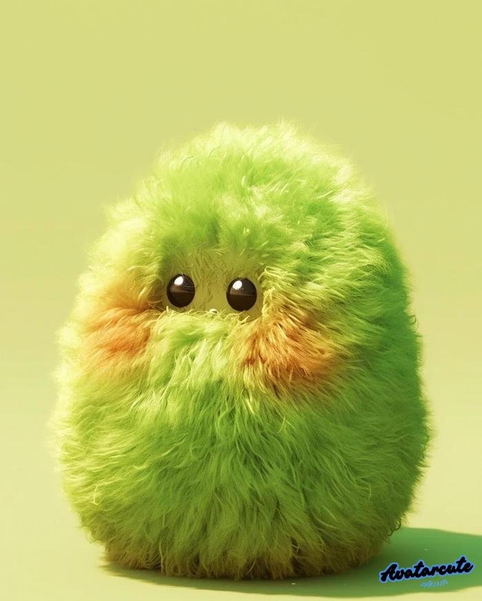 hình nền quả bơ dễ thương nét