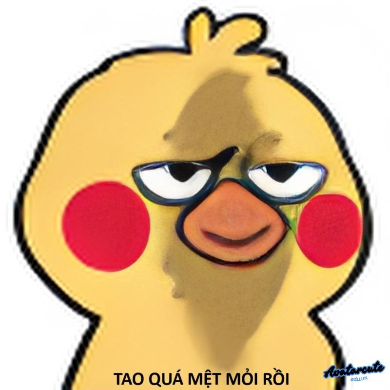 meme con gà nói