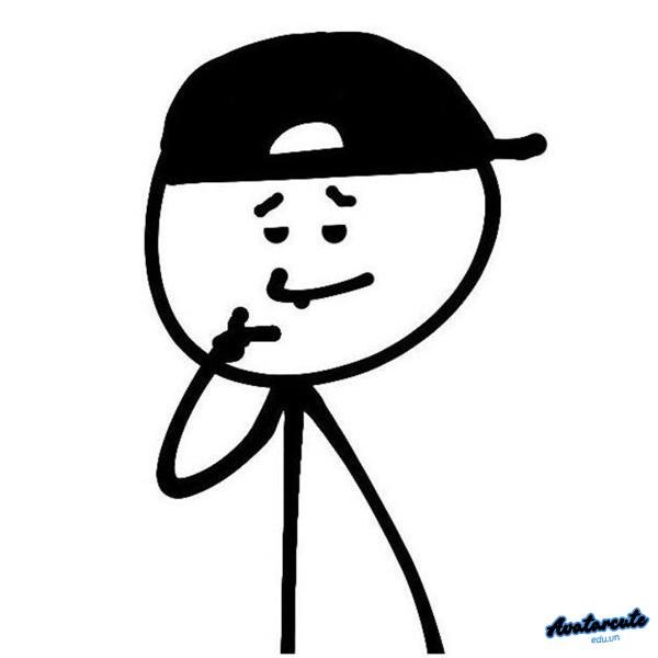 meme gif người que