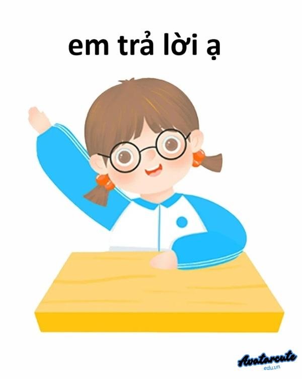 meme giơ tay trả lời